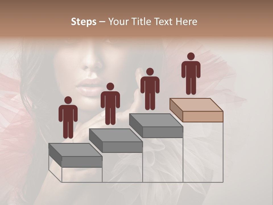 Figure Fresh Posing PowerPoint Template