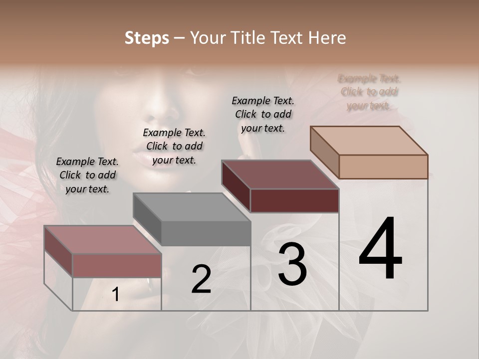 Figure Fresh Posing PowerPoint Template
