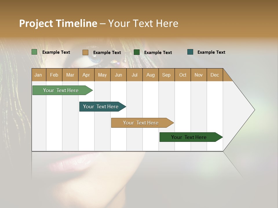 Background Beautiful Fashion PowerPoint Template