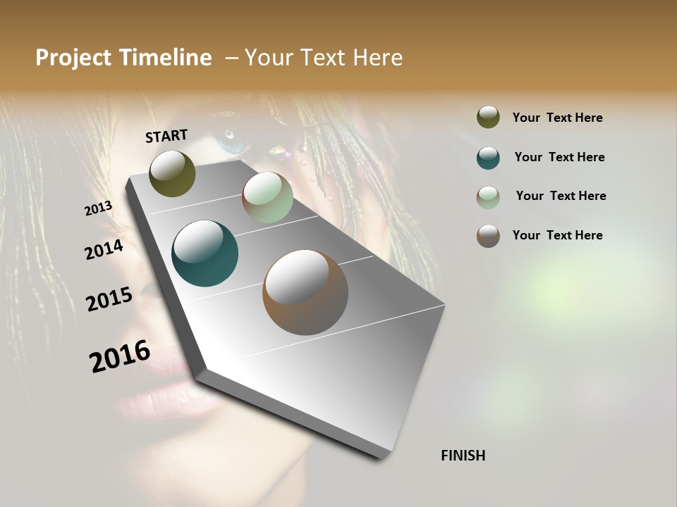 Background Beautiful Fashion PowerPoint Template