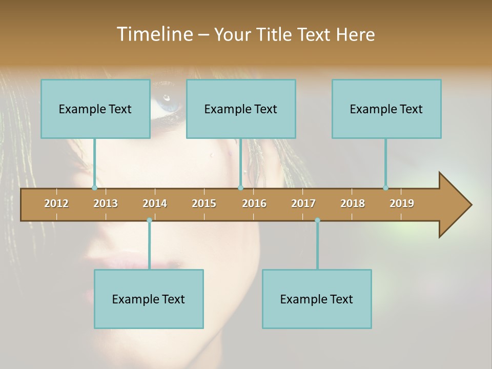 Background Beautiful Fashion PowerPoint Template