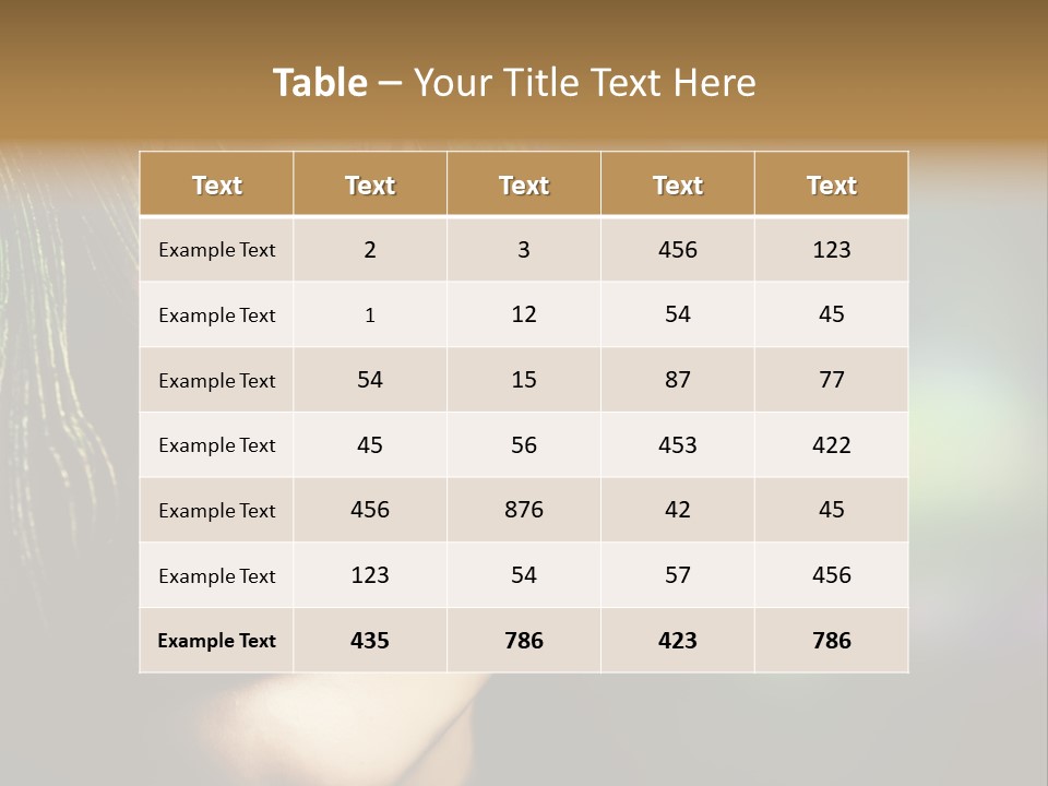 Background Beautiful Fashion PowerPoint Template