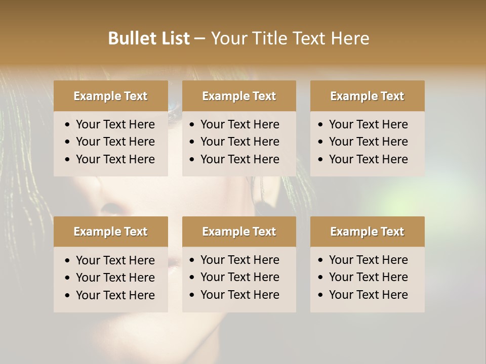 Background Beautiful Fashion PowerPoint Template