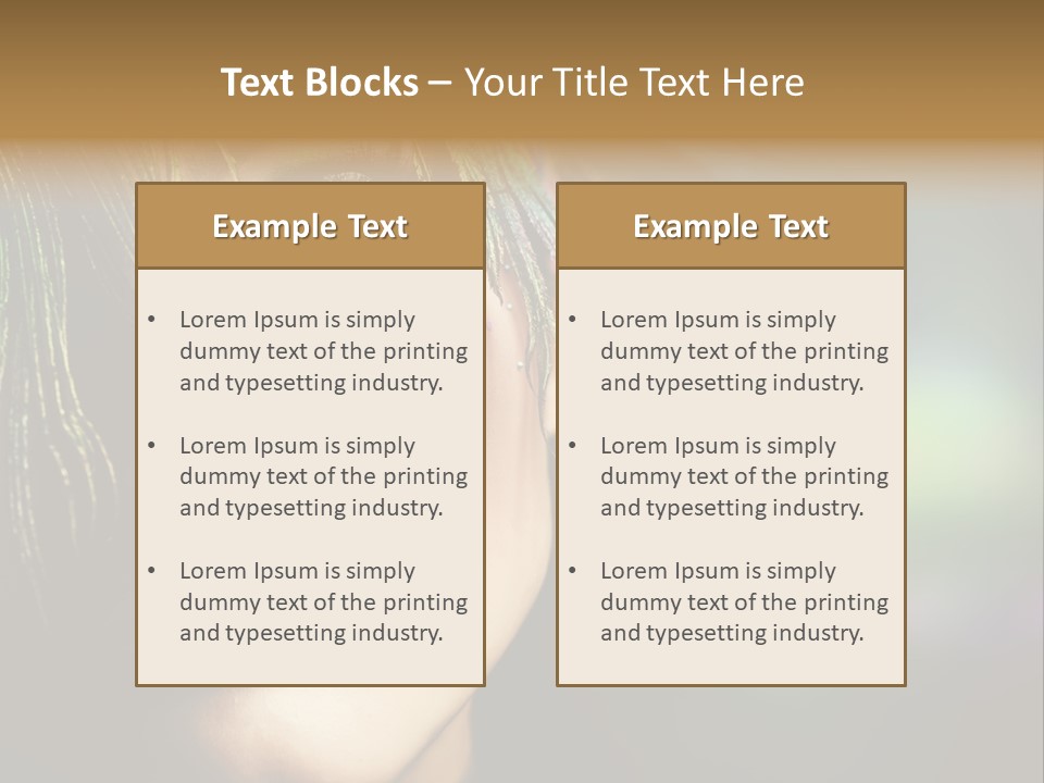 Background Beautiful Fashion PowerPoint Template