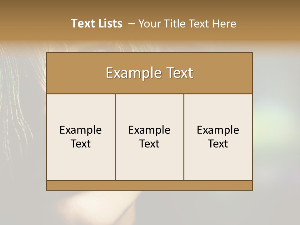 Background Beautiful Fashion PowerPoint Template