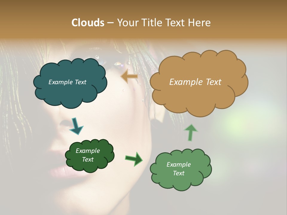 Background Beautiful Fashion PowerPoint Template