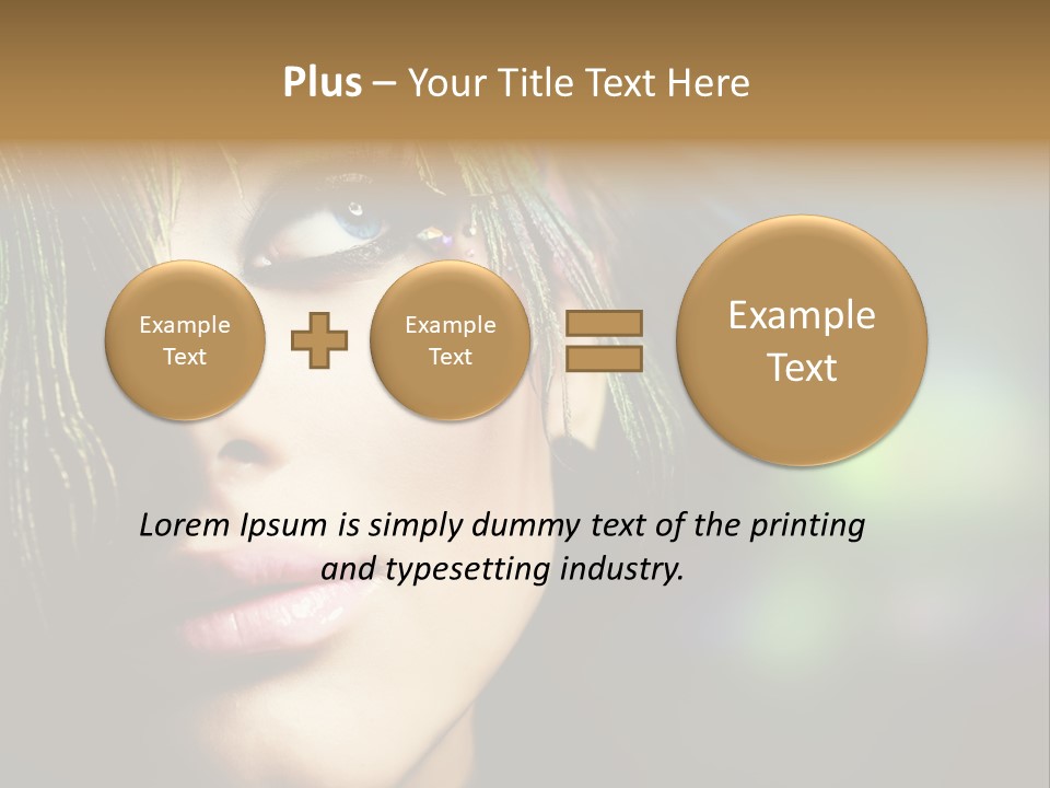 Background Beautiful Fashion PowerPoint Template