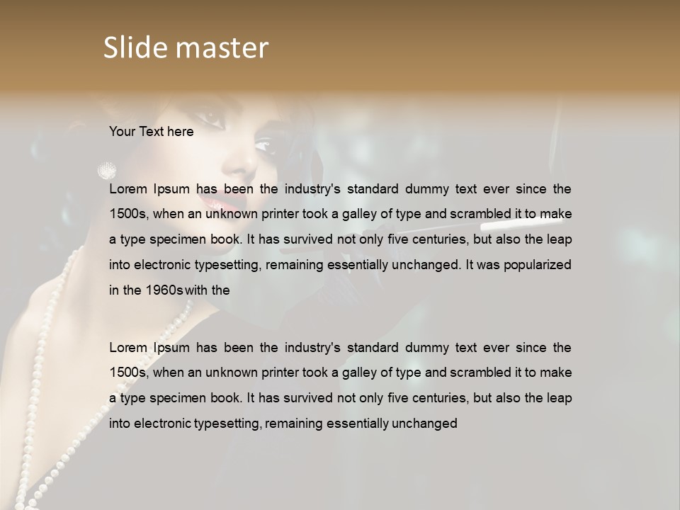 Smokey Make Classic PowerPoint Template