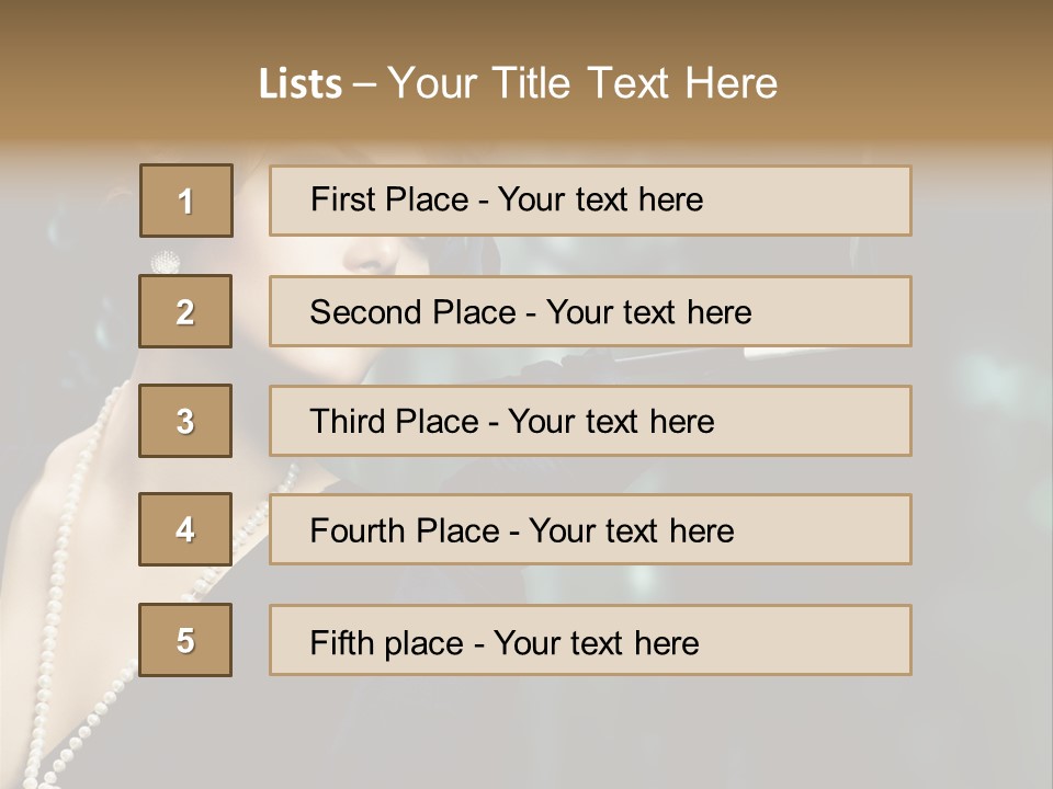 Smokey Make Classic PowerPoint Template