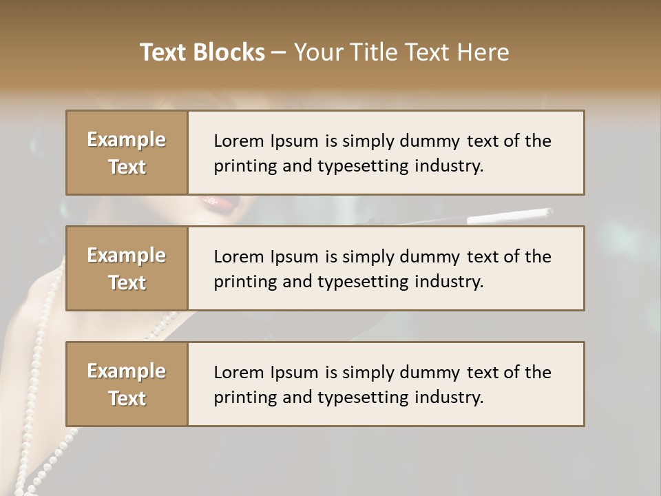 Smokey Make Classic PowerPoint Template