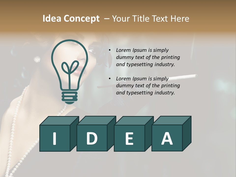 Smokey Make Classic PowerPoint Template