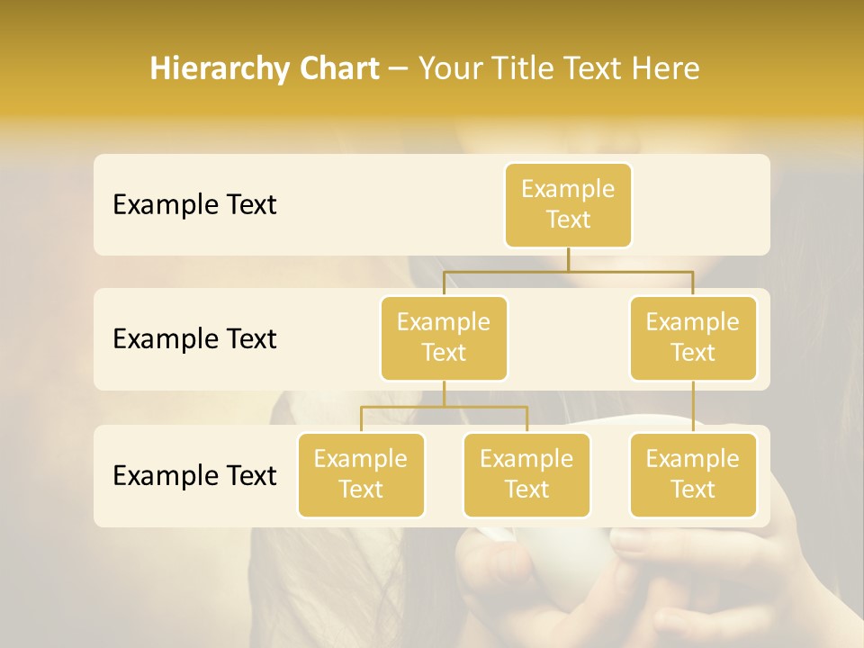 Girl Aromatic Caucasian PowerPoint Template