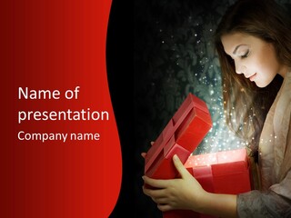 Concept Present Gifts PowerPoint Template