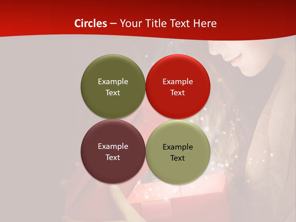 Concept Present Gifts PowerPoint Template