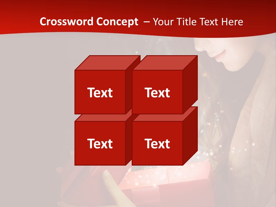 Concept Present Gifts PowerPoint Template