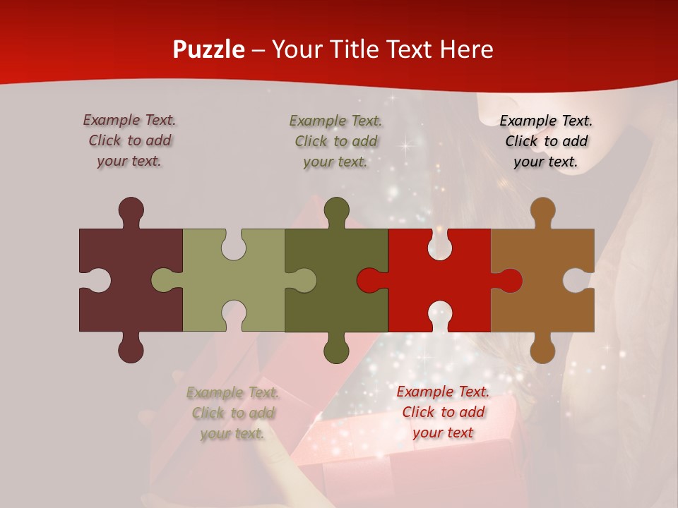 Concept Present Gifts PowerPoint Template