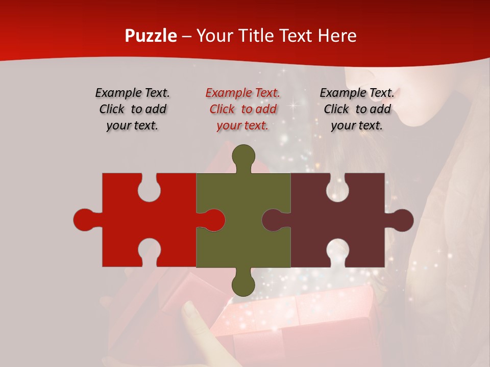 Concept Present Gifts PowerPoint Template