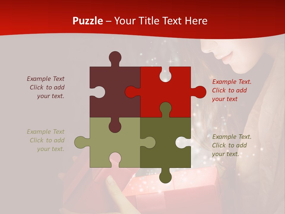 Concept Present Gifts PowerPoint Template