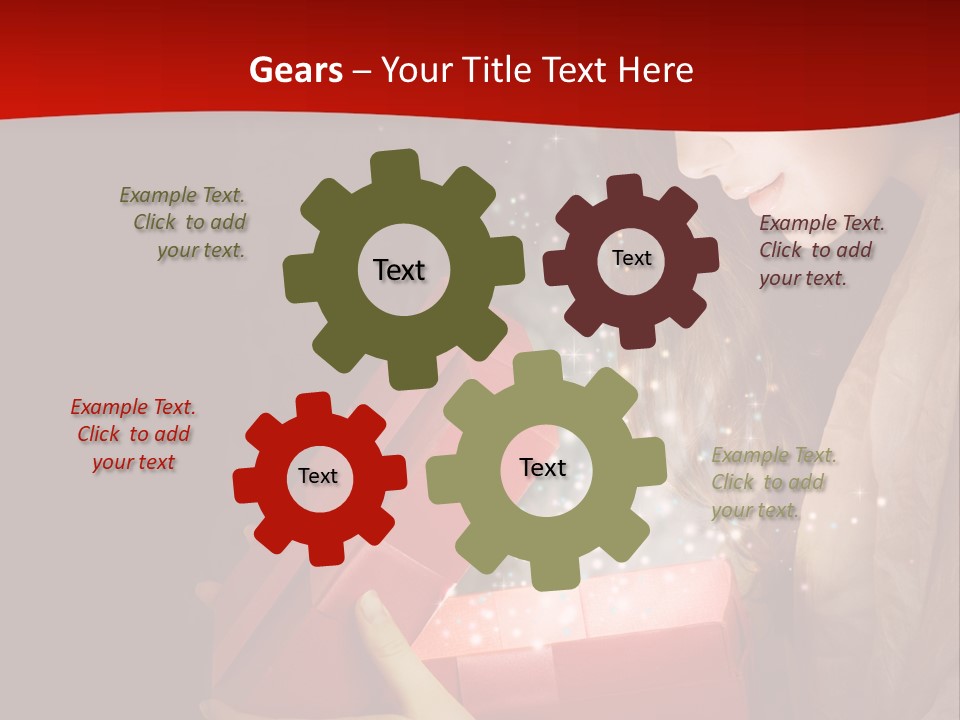 Concept Present Gifts PowerPoint Template