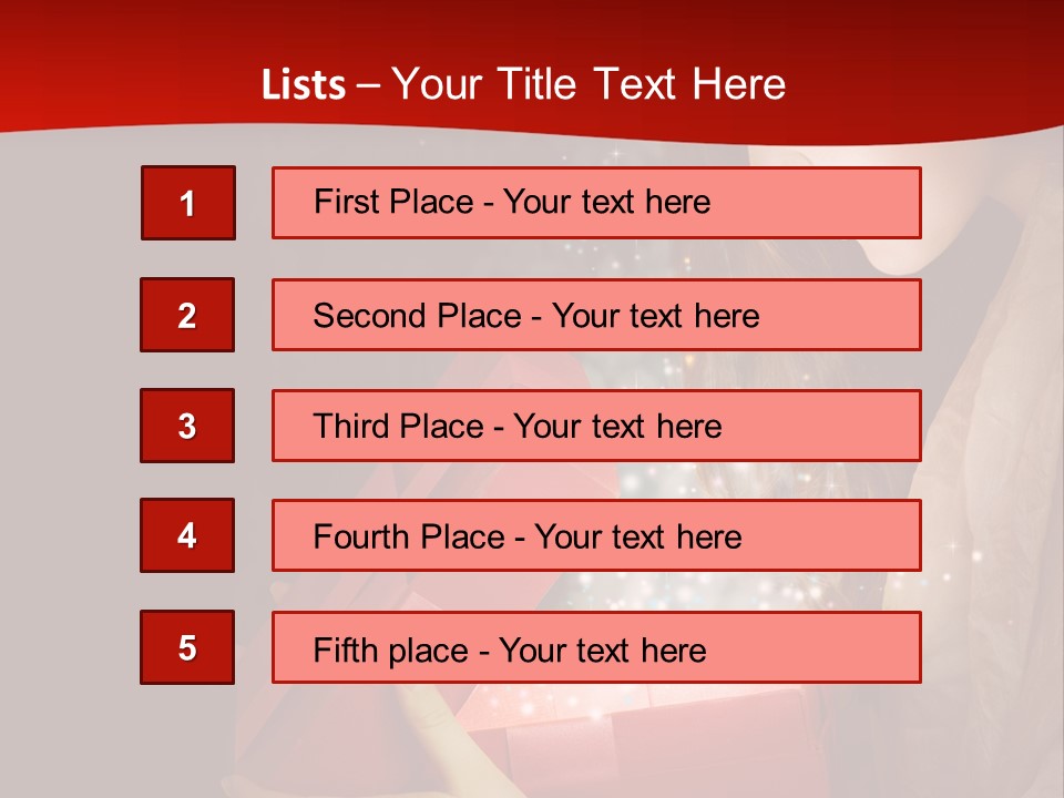 Concept Present Gifts PowerPoint Template