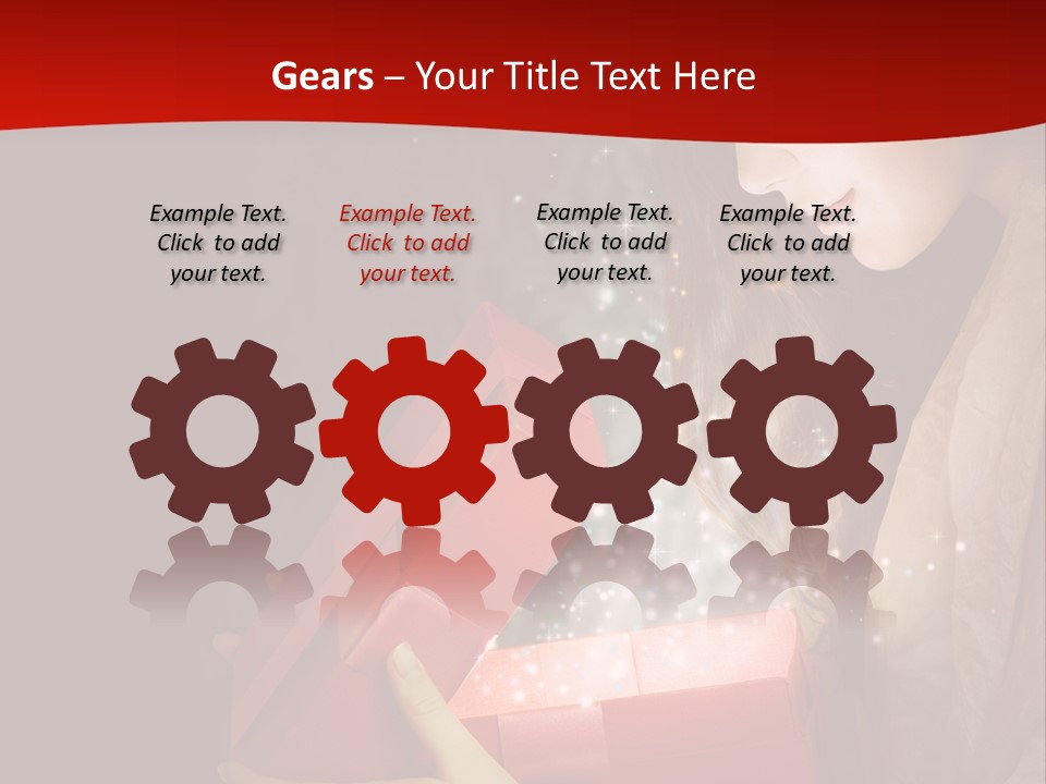 Concept Present Gifts PowerPoint Template