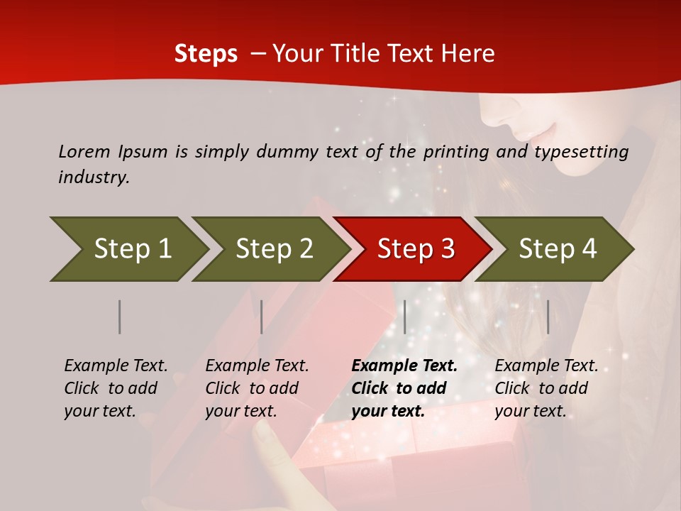 Concept Present Gifts PowerPoint Template