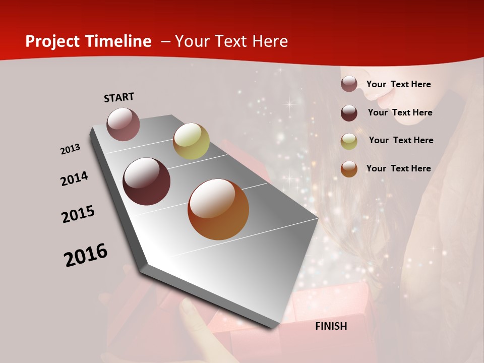 Concept Present Gifts PowerPoint Template