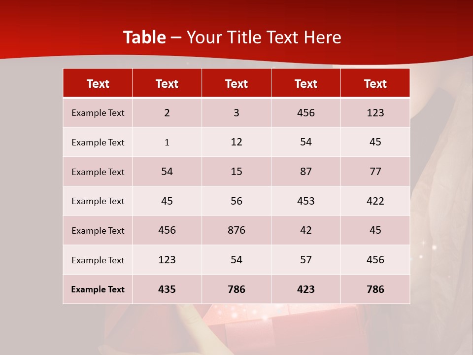 Concept Present Gifts PowerPoint Template