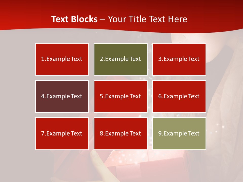 Concept Present Gifts PowerPoint Template