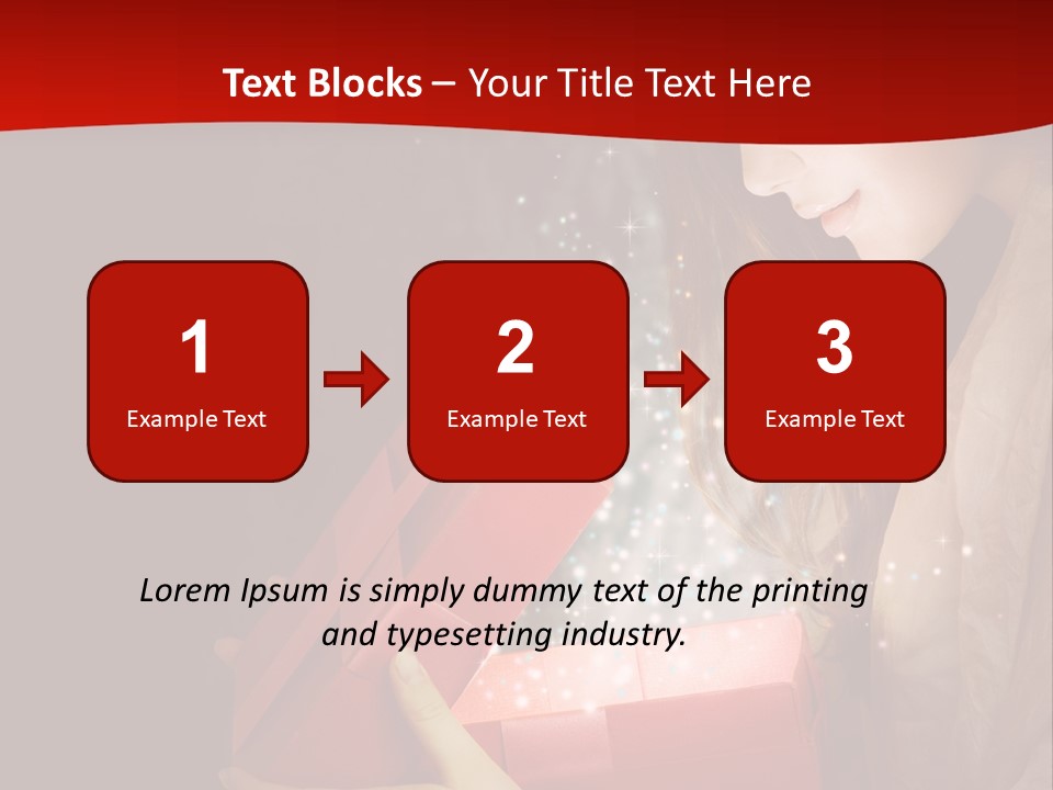 Concept Present Gifts PowerPoint Template