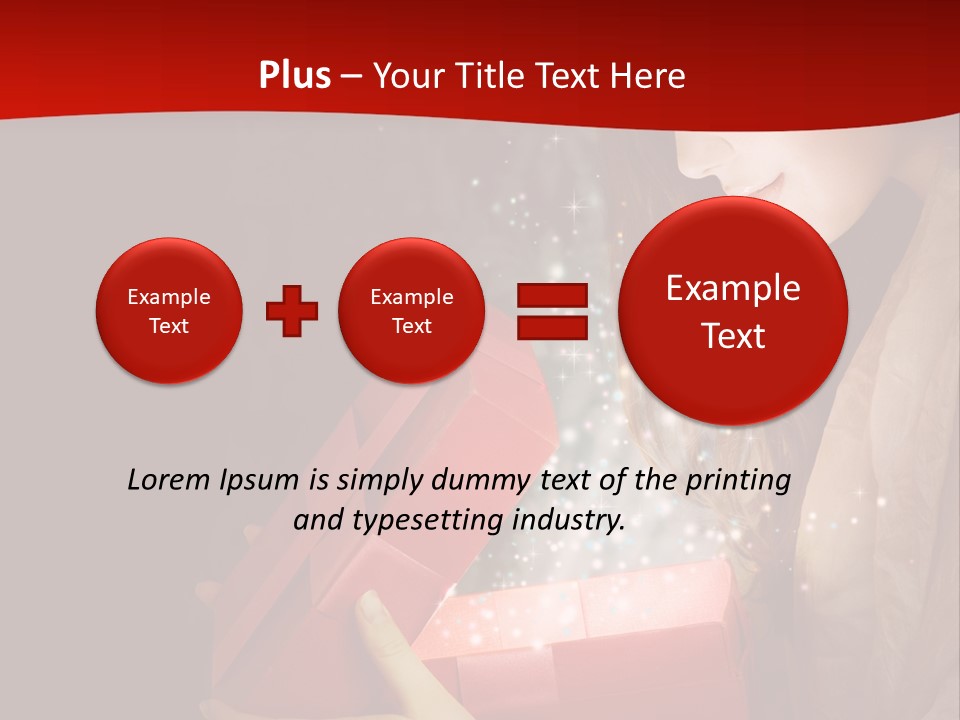 Concept Present Gifts PowerPoint Template