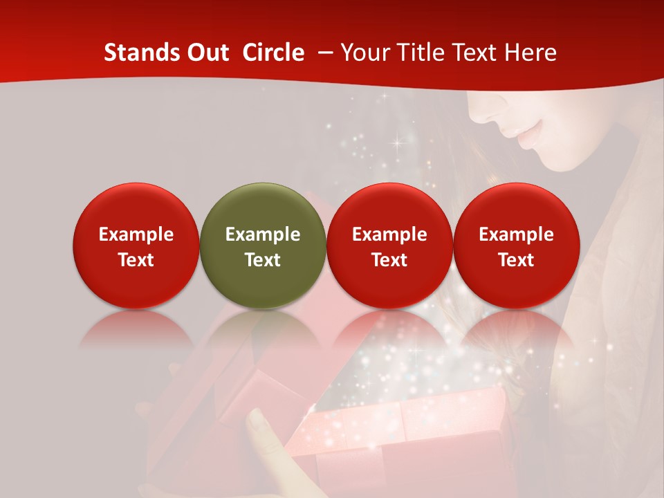 Concept Present Gifts PowerPoint Template