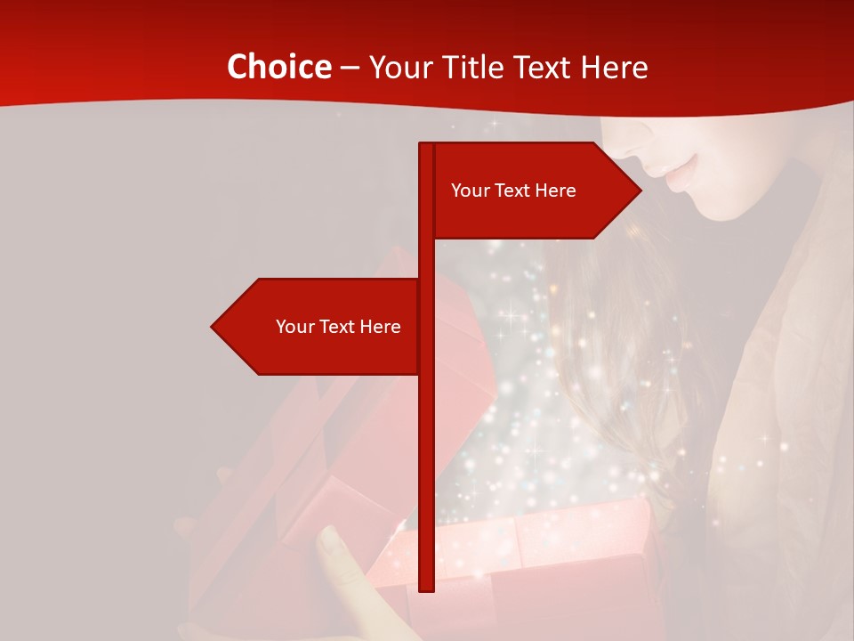 Concept Present Gifts PowerPoint Template