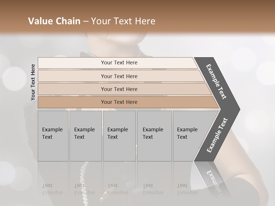 Art Old Girl PowerPoint Template