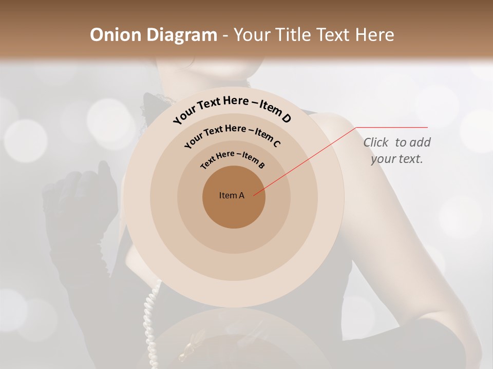 Art Old Girl PowerPoint Template