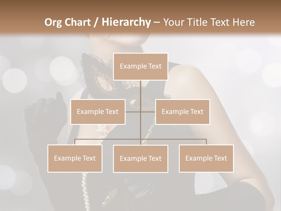 Art Old Girl PowerPoint Template