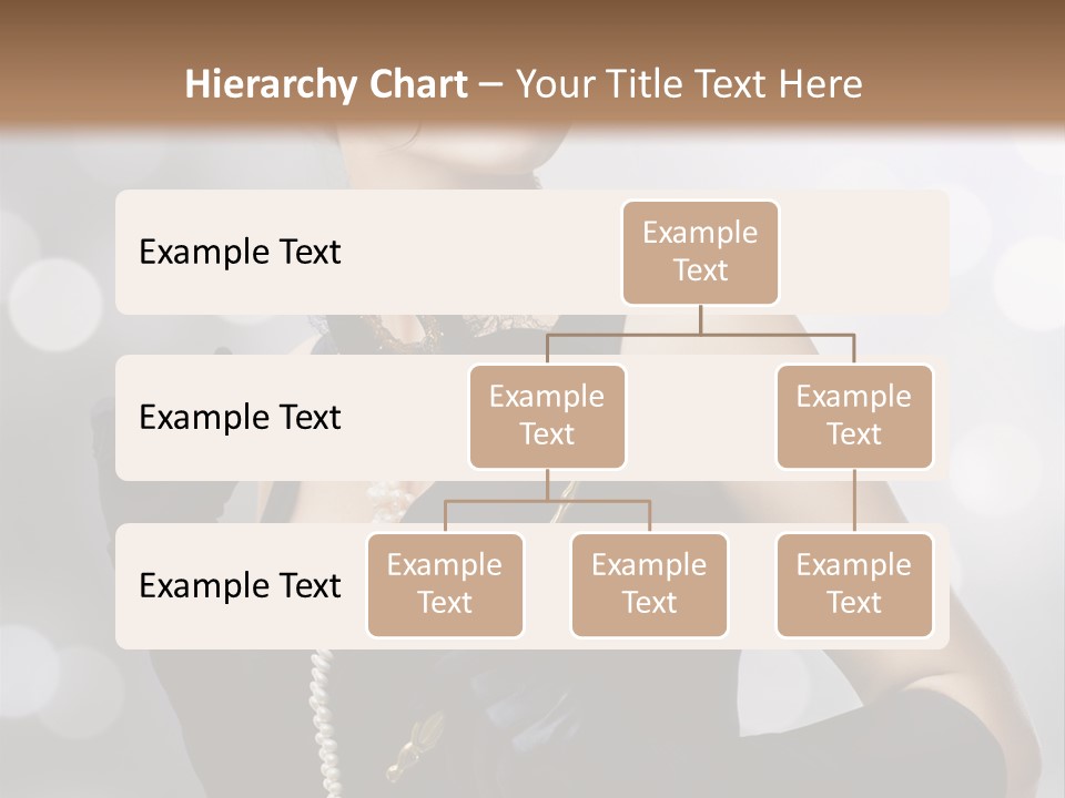 Art Old Girl PowerPoint Template