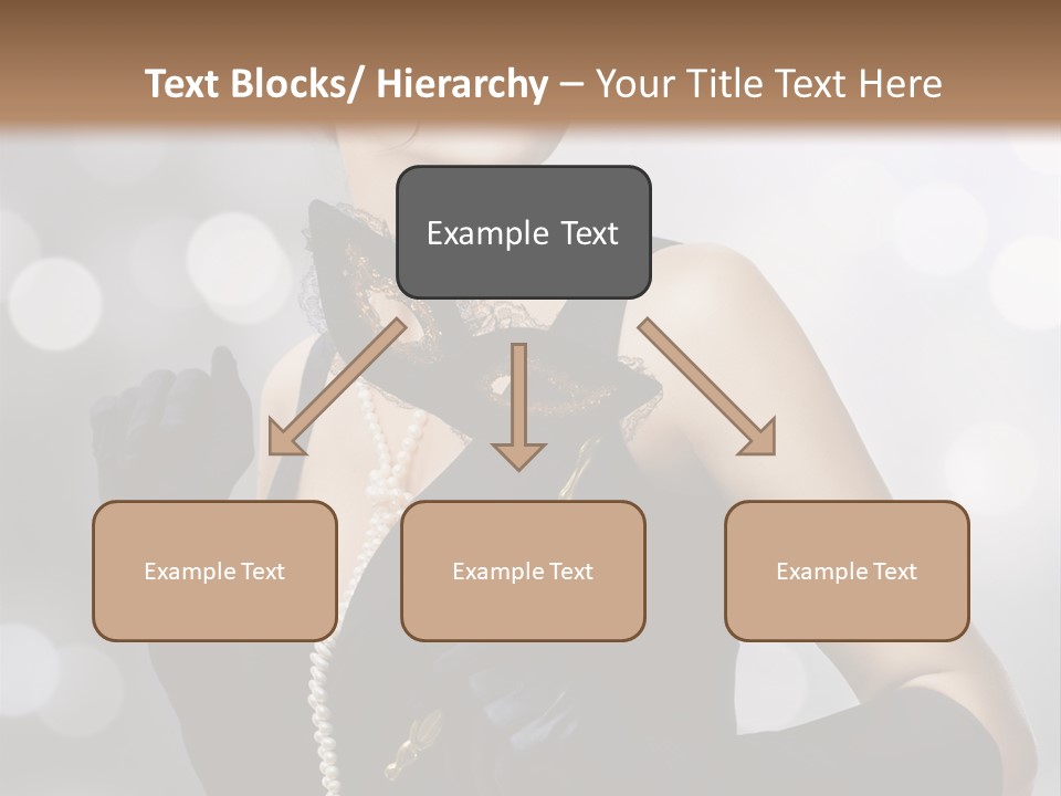 Art Old Girl PowerPoint Template