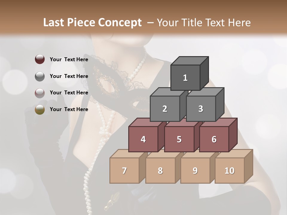 Art Old Girl PowerPoint Template