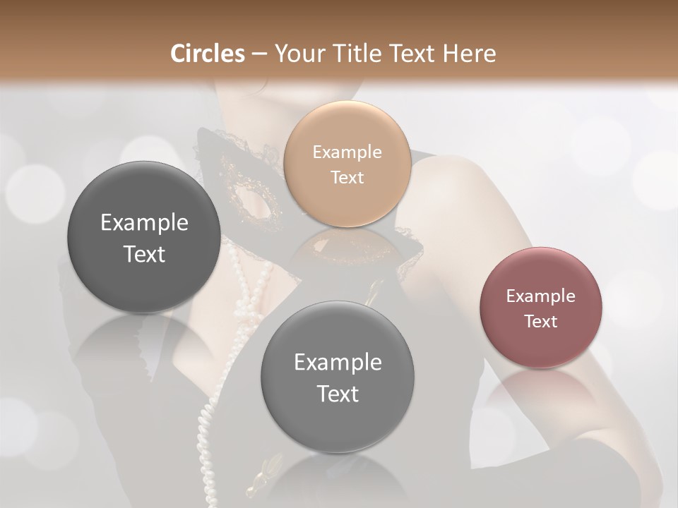 Art Old Girl PowerPoint Template