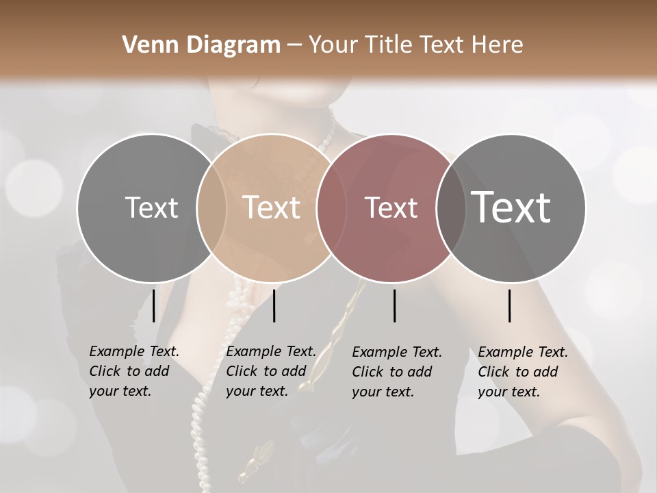 Art Old Girl PowerPoint Template