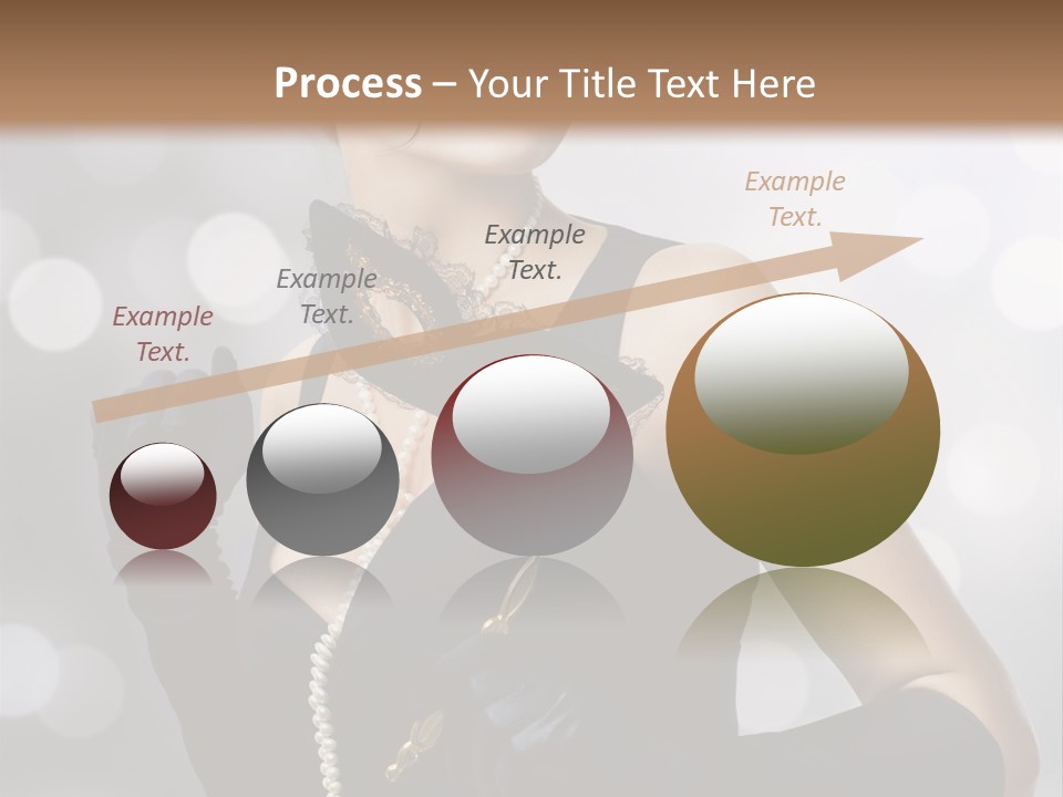 Art Old Girl PowerPoint Template