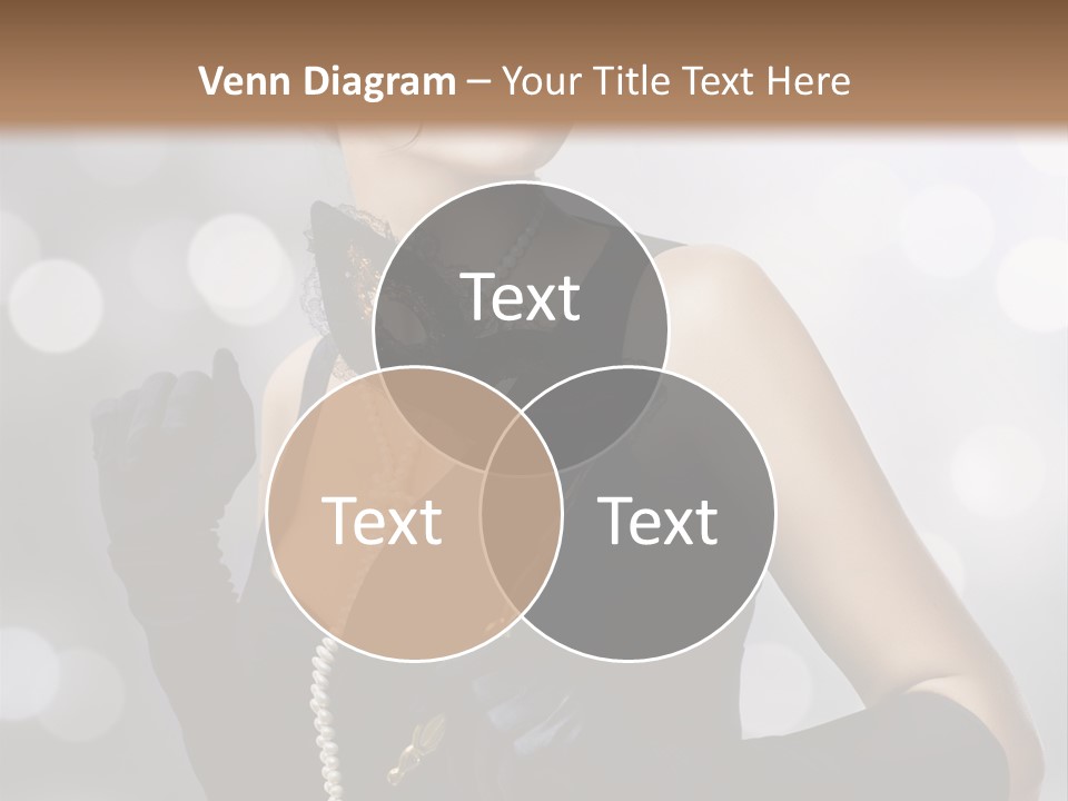 Art Old Girl PowerPoint Template