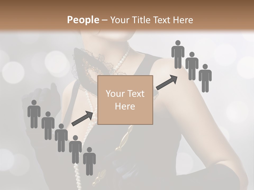 Art Old Girl PowerPoint Template