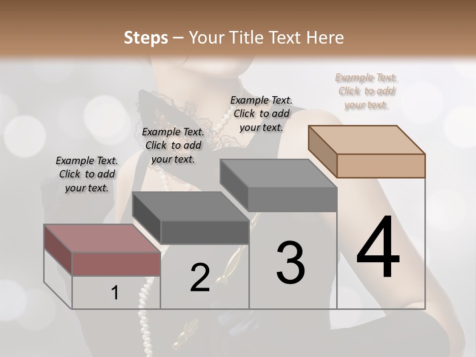 Art Old Girl PowerPoint Template