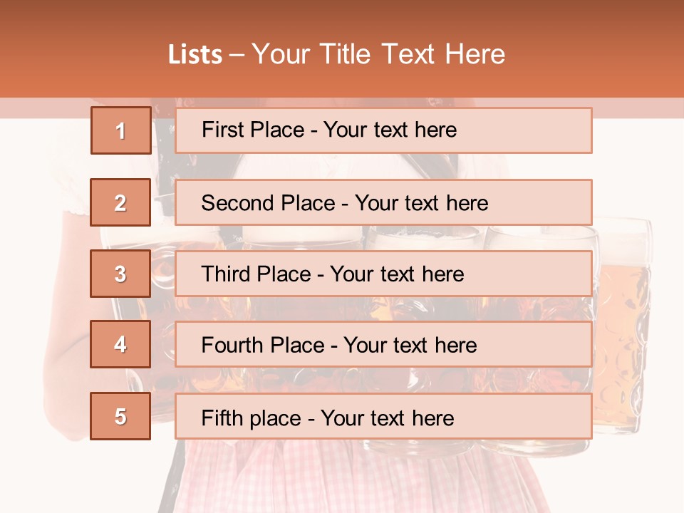 Lachen Brunett Alkohol PowerPoint Template