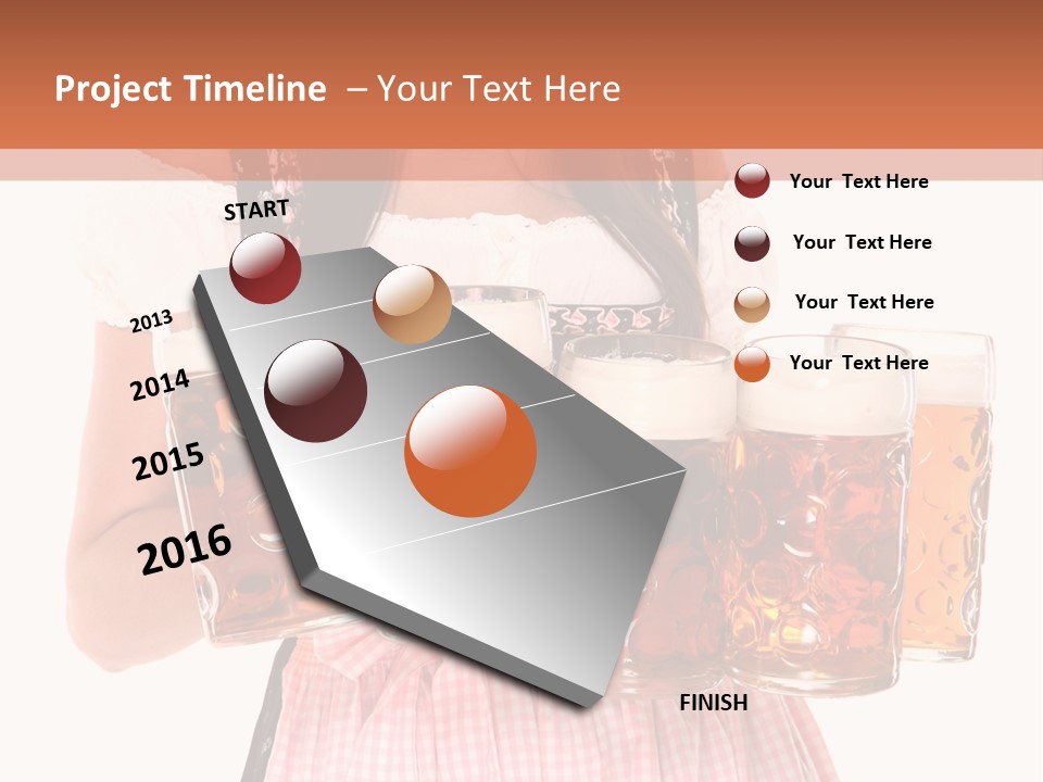 Lachen Brunett Alkohol PowerPoint Template