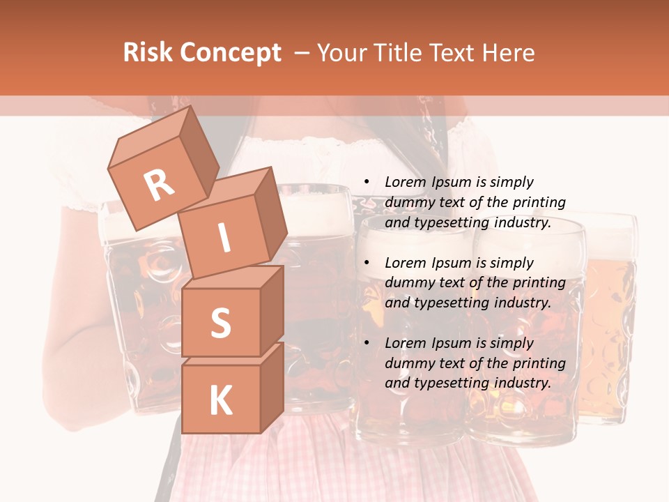 Lachen Brunett Alkohol PowerPoint Template