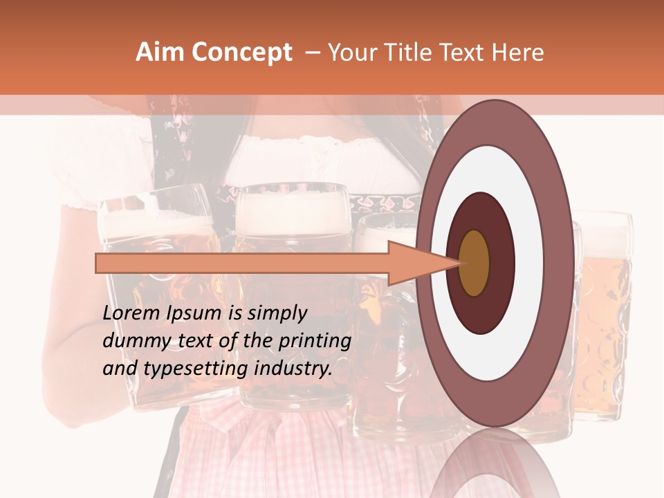 Lachen Brunett Alkohol PowerPoint Template