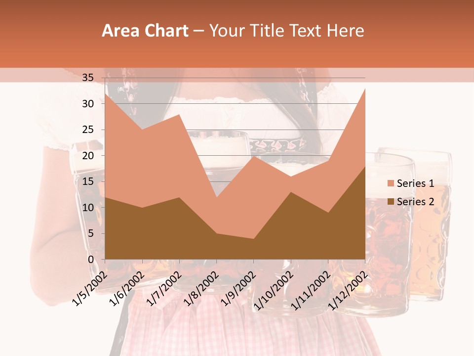 Lachen Brunett Alkohol PowerPoint Template